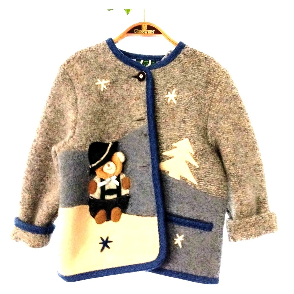 Giesswein boiled wool children's jacket